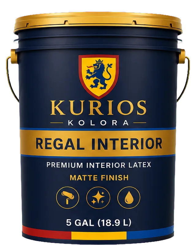 Kurios Kolora Regal Interior premium latex paint, 5 gallon bucket